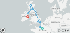 De París a Irlanda: Un viaje por las ciudades más emblemáticas de Europa - 15 destinos