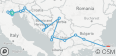 Cruise & Rail: Venice, Istanbul & the Balkans (2026) (Venice to Istanbul, 2026) - 21 destinations