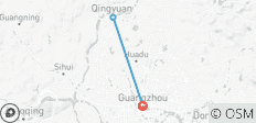 Excursion privée d\'une journée au pont de verre du canyon de Gulong depuis Guangzhou - 3 destinations
