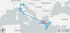 Het beste van Italië & Griekenland met Iconische Egeïsche Eilanden Cruise - 27 bestemmingen