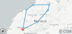 Desde Marrakech: 3 Días Ciudades Imperiales por el Atlas - 8 destinos