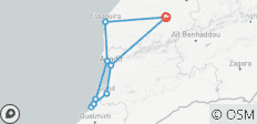 8-tägige private Marokko-Tour von Marrakesch nach Agadir, Essaouira & Taghazout - 9 Destinationen