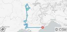 Sensations de Lyon & Provence 2027 - 8 jours (de Lyon à Nice) - 14 destinations