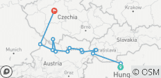 Exploration du Danube et Prague - 14 destinations
