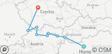 Donau Entdeckungsreise & Prag (9 Destinationen) - 9 Destinationen