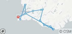 Reykjavik, Goldener Kreis und Südküste Privatreise 5 Tage - 15 Destinationen