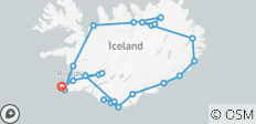 Ringstraße & Golden Circle Island Privatreise 9 Tage - 23 Destinationen