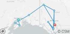 Alaska & Yukon Explorer (ab Anchorage/bis Whitehorse) - 16 Destinationen