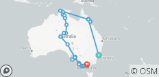 Get to know Australia (from Sydney/to Melbourne) - 33 destinations