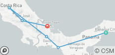 Panama auf eigene Faust inkl. Anschluss Bocas del Toro - 6 Destinationen
