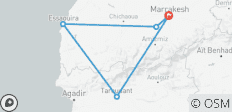 Marrakech, Agafay & Kust - 5 Dagen - 5 bestemmingen