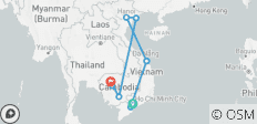 Schatten van Vietnam & Cambodja - 14 dagen - 10 bestemmingen