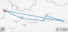 Donau Kurz-Kreuzfahrt 2027 - 5 Destinationen