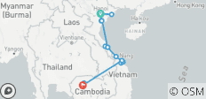 Héritages du Vietnam et du Cambodge - 19 destinations