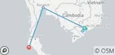 Découvrez les merveilles du Vietnam et de la Thaïlande en 8 jours - 6 destinations