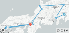 14 Tage Das Beste aus Japan Golden Route Paket - 12 Destinationen