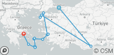 Aventure d\'Istanbul à Athènes - 17 destinations