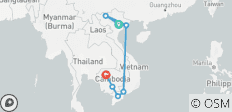 Vietnam und Kambodscha Entdeckungsreise 15 Tage - 7 Destinationen