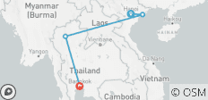 Elegant Trails : 11 jours à travers le Vietnam et la Thaïlande - 4 destinations