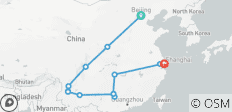 Viaje personalizado de 21 días por China (con guía y conductor privados), totalmente guiado - 14 destinos