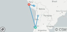 15 Dagen Juwelen van de Andes: Chili & Machu Picchu - 13 bestemmingen