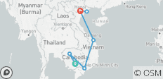 13 Tage Ultimatives Kambodscha und Vietnam (privater Reiseleiter & Fahrer) - 7 Destinationen