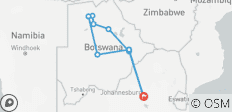 Botswana - Trans Kalahari - 9 Destinationen