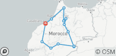 9-Day Morocco Tour from Casablanca via Chefchaouen, Fes & Merzouga Sahara Desert - 13 destinations