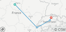 Francia y Suiza en 8 días cubriendo París, Ginebra, Zúrich y Lucerna - 4 destinos