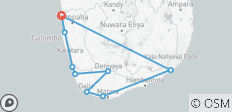 Découvrez la côte sud du Sri Lanka : 4 jours de plages, de plongée en apnée et de merveilles culturelles - 9 destinations