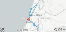 3 Daagse Rondreis Het Beste Van Israël - 9 bestemmingen