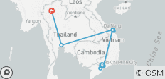 11 Days Fantastic Vietnam & Thailand - 8 destinations