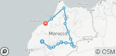 Marrakech Express. Circuit de 10 jours - 18 destinations