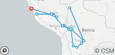 Bolivia to Peru: Lakes, Salt Flats & Machu Picchu