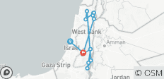 6 Daagse Christelijk Israël Rondreis Arrangement - 15 bestemmingen