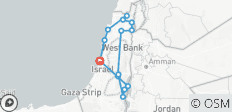 6 Daagse Hoogtepunten van Israël Rondreis Arrangement - 14 bestemmingen