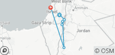 Paquete turístico de 7 días por lo más destacado de Israel y Jordania - 7 destinos