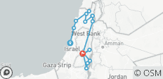 Paquete turístico de 8 días por Israel cristiano - 18 destinos