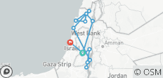 9 Daagse Christelijk Israël Rondreis Arrangement - 14 bestemmingen