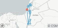 Paquete turístico de 10 días por lo más destacado de Israel y Jordania - 21 destinos