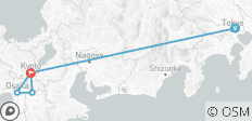 3 Tage Kyoto, Osaka & Nara Tour ab Tokio - 5 Destinationen