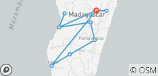 Viaje familiar a medida de 15 días por Madagascar en busca de baobabs y lémures, salida diaria - 11 destinos