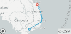 Ultimate Saigon to Hoi An Cycling Adventure - 8 destinations