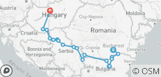 The Danube from Romania to Budapest 2026 - 20 destinations