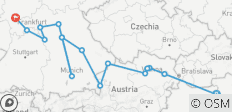 Noël au départ de Budapest et à Francfort avec 2 nuits à Budapest 2026 - 16 destinations
