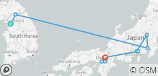 13 Tage Highlights von Südkorea & Japan Tour Paket - 10 Destinationen