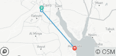 Découvrez les merveilles du vieux Caire et d\'Hurghada en 7 jours (Le Caire - Gizeh - Hurghada) - 5 destinations