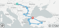 Highlights of Eastern Europe & Turkey - 23 destinations