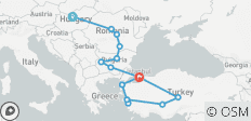 Hoogtepunten van Oost-Europa & Turkije - 14 bestemmingen