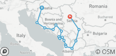 Grand voyage dans les Balkans - Voyage privé guidé - 18 destinations